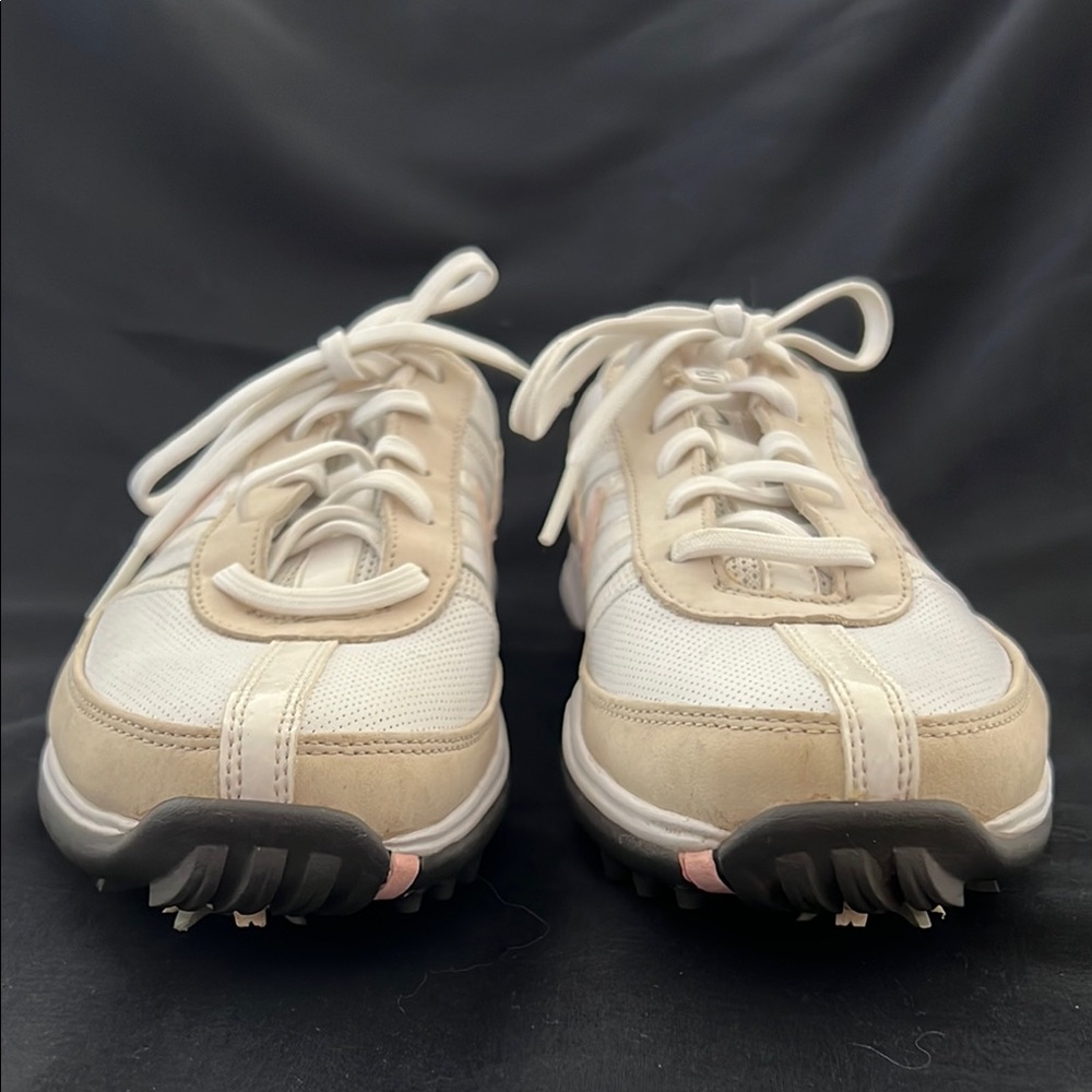 Nike / Air~Golf Shoes~Like New~Pink & White - Picture 3 of 9